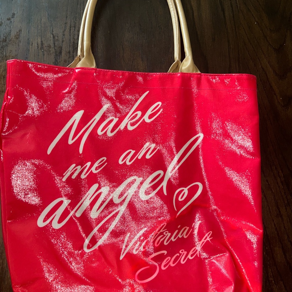 Victoria's Secret Pink Tote Bag Glossy Finish